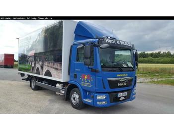 Фургон с закрытым кузовом MAN TGL 8.220 4x2 BL EURO 6 Koffer Heimattruck