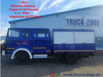 Фургон с закрытым кузовом, Грузопассажирский фургон Magirus Deutz 90-16 Turbo 4x4 Ideal Expedition-Wohnmobil 1.Hd.: фото 1