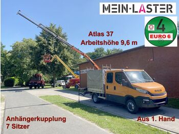 Iveco Daily 50C18 Doka Atlas 37 7m-350 kg  AHK  - Тентованный фургон