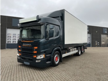 Грузовик с закрытым кузовом Scania P360 6x2-4