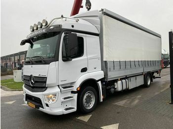 Тентованный грузовик Mercedes-Benz Actros 1832 4X2 - EURO 6 - BOX 7,70 METER + LAAD: фото 1