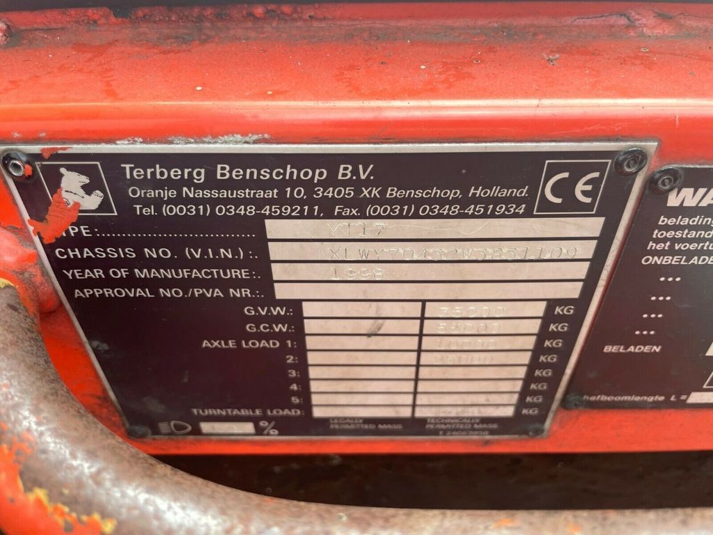 Грузовик-контейнеровоз/ Сменный кузов Terberg YT17 Mafi Wiesel Wechsler: фото 9