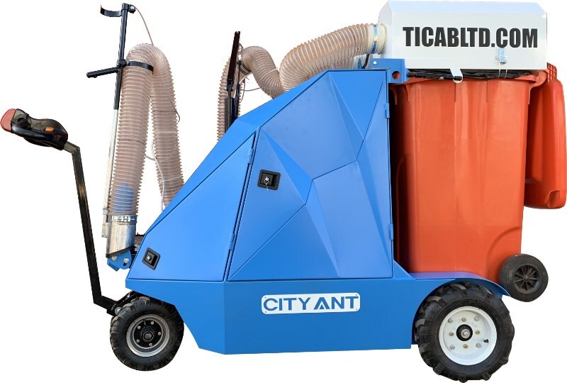 Новый Промышленный пылесос ТІСАВ Street vacuum cleaner CityAnt: фото 5