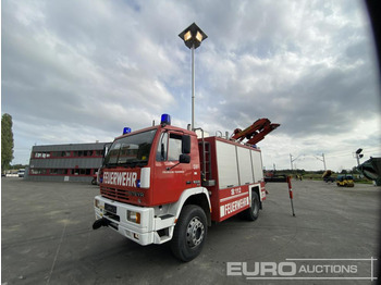  Steyr 4WD Fire Truck, Palfinger PK7000 Crane, Manual Gearbox, Front Winch, Generator, Light Tower (German Reg. Docs. Service History and Manuals Available) - Пожарная машина