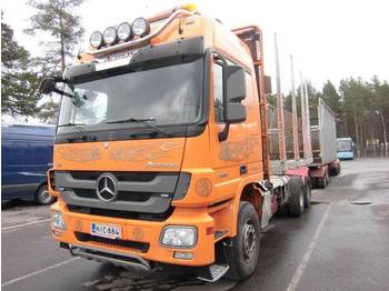 Лесной прицеп для транспортировки леса Mercedes-Benz ACTROS 2655-6x4/ 45 EC: фото 1