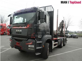 MAN TGA 26.430 6X4 BL - Лесной прицеп