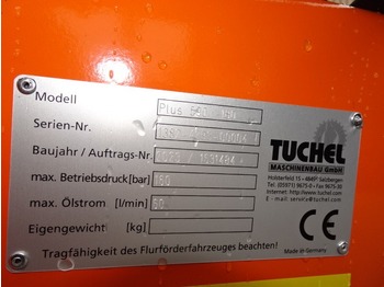 Tuchel Plus 590-180, Frontanbau mit Euronormaufnahme, - Щетка