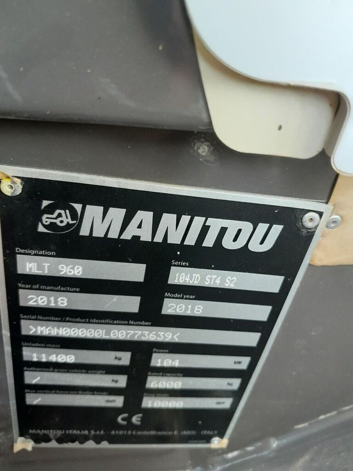 Manitou MLT 960-145 в лизинг Manitou MLT 960-145: фото 5