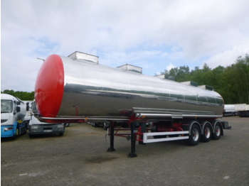 Полуприцеп-цистерна для транспортировки химикатов BSLT Chemical tank inox 33 m3 / 1 comp: фото 1