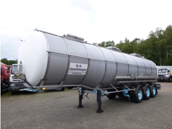 Полуприцеп-цистерна для транспортировки пищевых продуктов Burg Chemical / Food tank inox 36 m3 / 3 comp / ADR 01/2021: фото 1