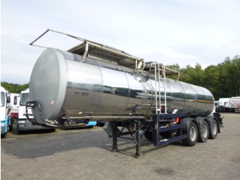 Полуприцеп-цистерна для транспортировки пищевых продуктов Clayton Food tank inox 23.5 m3 / 1 comp: фото 1