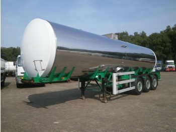 Полуприцеп-цистерна для транспортировки пищевых продуктов Crossland Food tank inox 30 m3 / 1 comp: фото 1