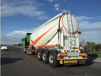 Новый Полуприцеп-цистерна для транспортировки цемента EMIRSAN Direct from Factory Customized Cement Tankers , Brand NEw: фото 1