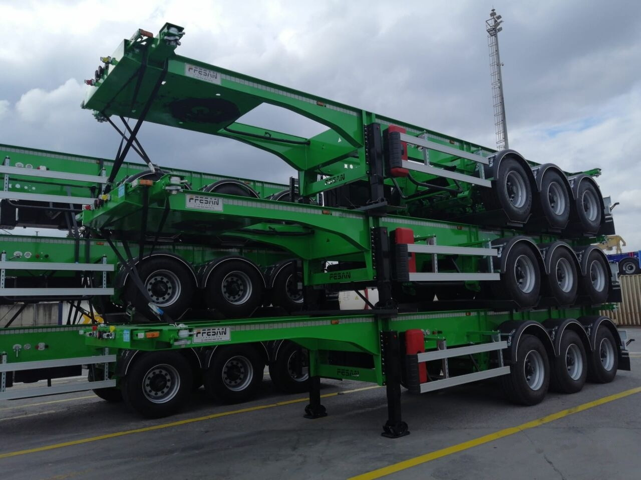 Fesan CONTAINER CARRIER CHASSIS 20 FEET, 30 FEET, 40 FEET, 40 FEET HC в лизинг Fesan CONTAINER CARRIER CHASSIS 20 FEET, 30 FEET, 40 FEET, 40 FEET HC: фото 7