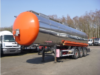 Полуприцеп-цистерна для транспортировки пищевых продуктов GOFA Food tank inox 33 m3 / 1 comp: фото 1
