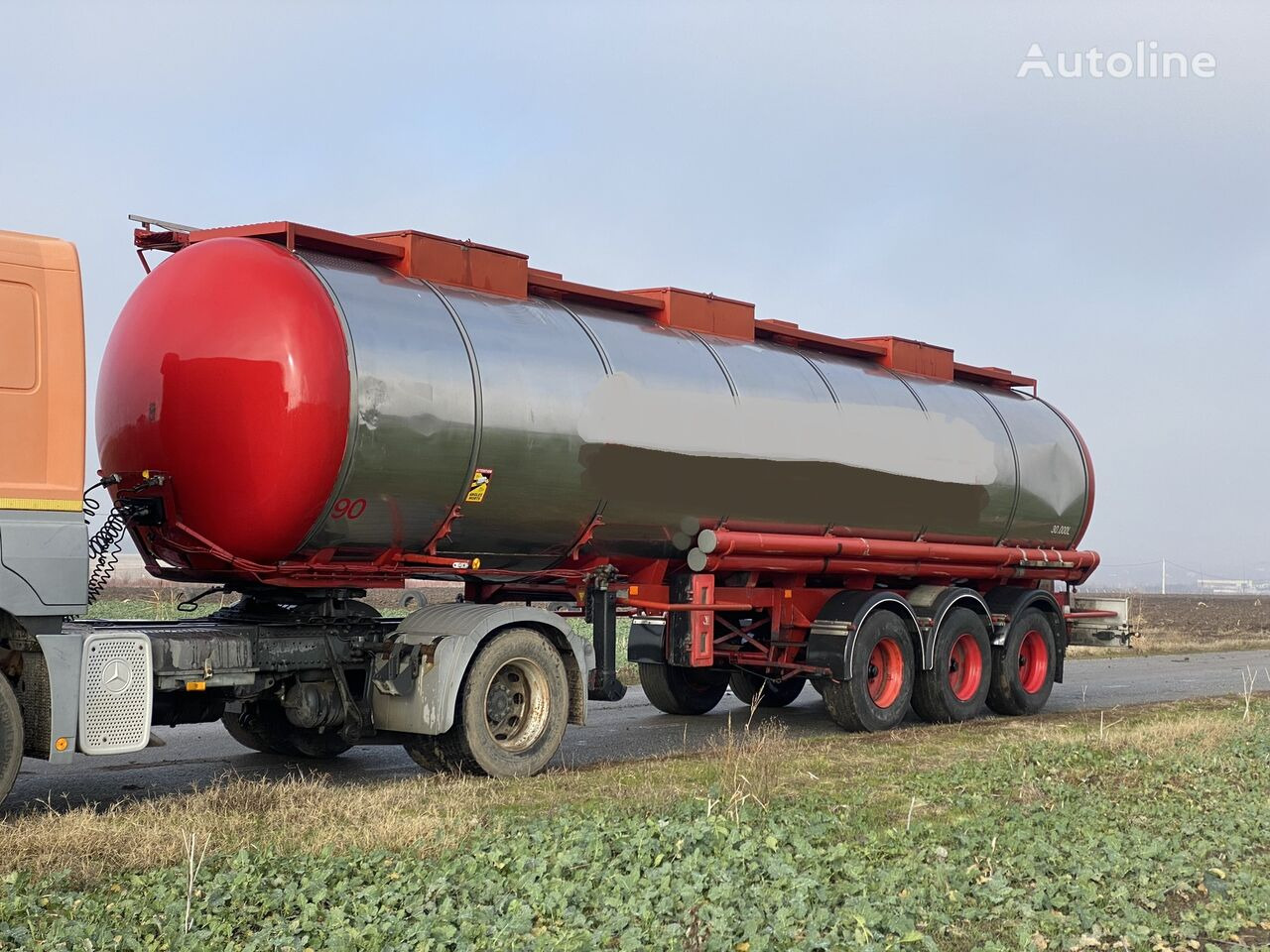Полуприцеп-цистерна для транспортировки пищевых продуктов LAG cisterna - chimice - INOX ALIMENTAR - agricultura: фото 2