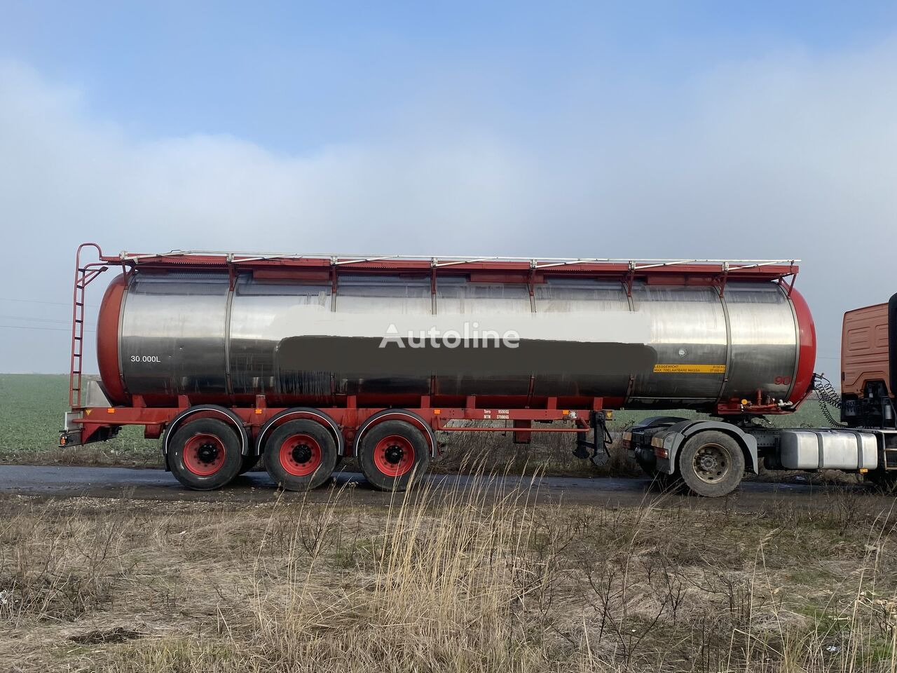Полуприцеп-цистерна для транспортировки пищевых продуктов LAG cisterna - chimice - INOX ALIMENTAR - agricultura: фото 16