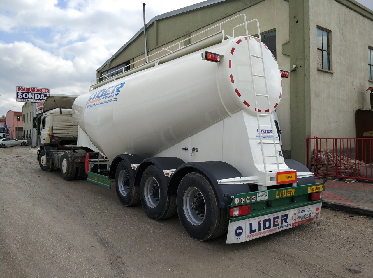 Новый Полуприцеп-цистерна LIDER 2023 MODEL NEW CEMENT TANKER: фото 16
