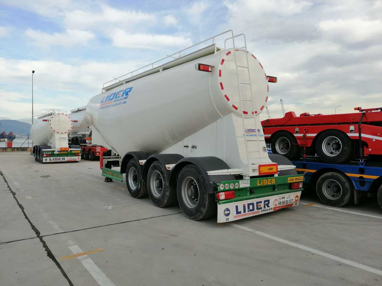 Новый Полуприцеп-цистерна LIDER 2023 MODEL NEW CEMENT TANKER: фото 18
