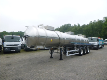 Полуприцеп-цистерна для транспортировки химикатов Magyar Chemical tank inox 22.5 m3 / 1 comp: фото 1
