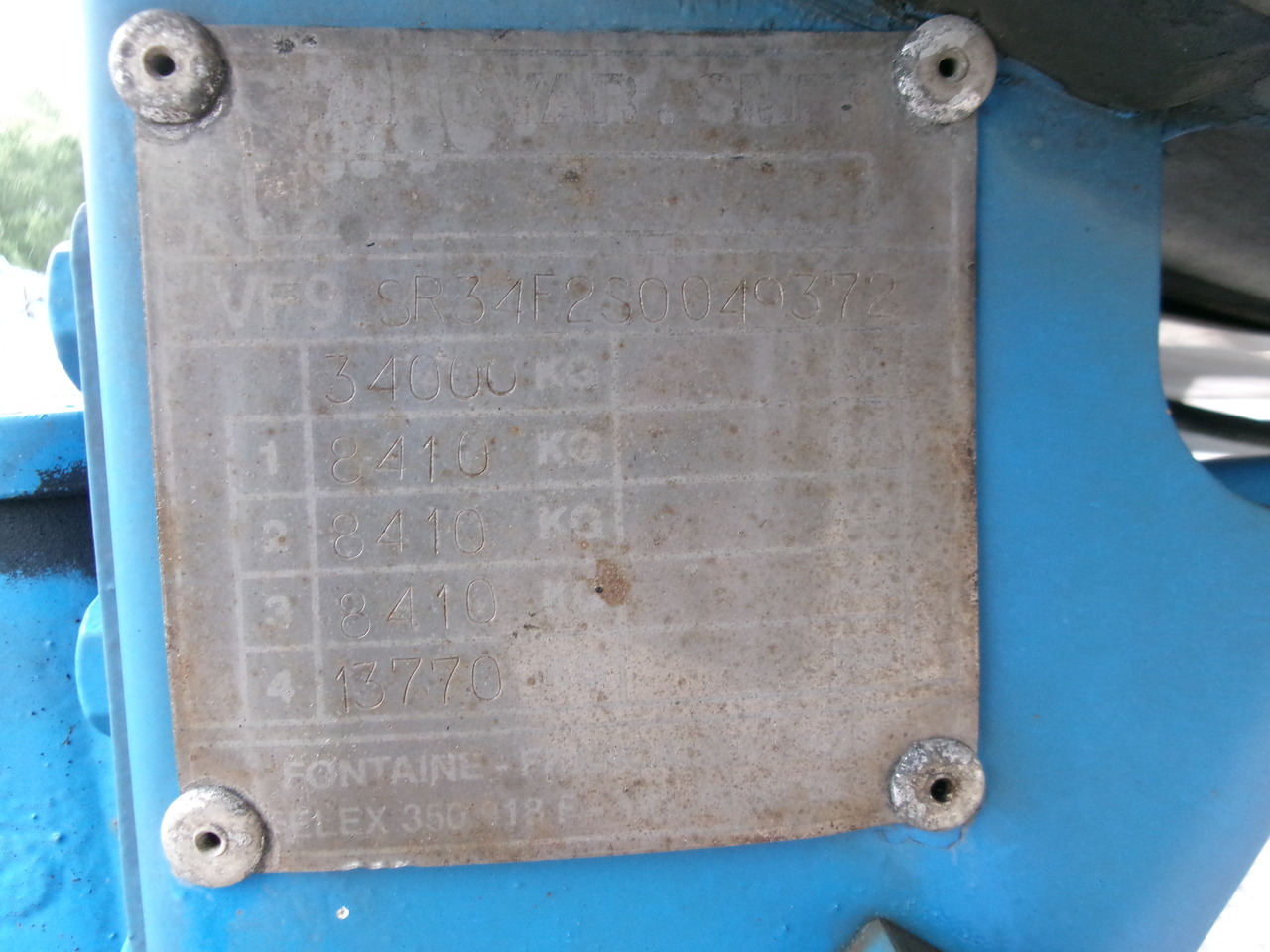 Полуприцеп-цистерна для транспортировки химикатов Magyar Chemical tank inox 32.5 m3 / 1 comp: фото 31
