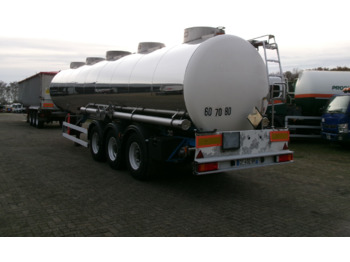Полуприцеп-цистерна для транспортировки химикатов Magyar Chemical tank inox L4BH 32.5 m3 / 1 comp: фото 4