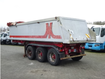 Самосвальный полуприцеп Meierling Tipper trailer alu 21 m3 + tarpaulin: фото 4
