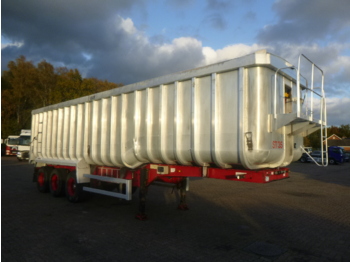 Самосвальный полуприцеп Montracon Tipper trailer alu 53.6 m3 + tarpaulin: фото 2