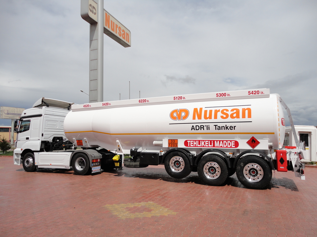Новый Полуприцеп-цистерна NURSAN Steel Tanker: фото 4