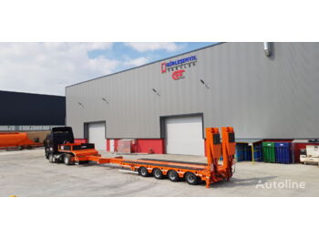 Низкорамный полуприцеп GURLESENYIL 4 axles low bed semi trailers