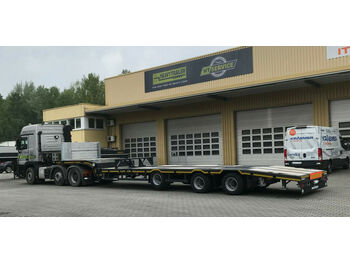 Низкорамный полуприцеп Meusburger 3-Achs-Semi-Satteltieflader Roadrunner Industrie