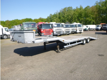 Veldhuizen Semi-lowbed trailer (light commercial) 10 m + winch + ramp - Низкорамный полуприцеп