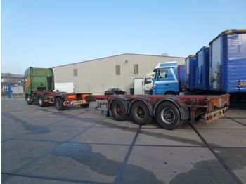 D-TEC 4-as combi trailer - 47.000 Kg - - Полуприцеп-контейнеровоз/ Сменный кузов