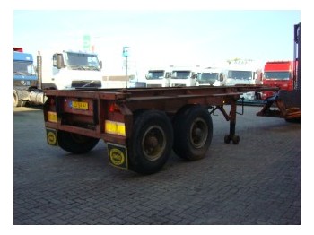 Netam-Freuhauf open 20 ft container chassis - Полуприцеп-контейнеровоз/ Сменный кузов
