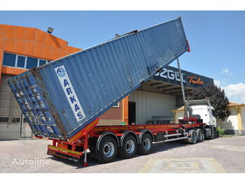 Полуприцеп-контейнеровоз/ сменный кузов OZGUL 40 FT TIPPING CONTAINER CHASSIS