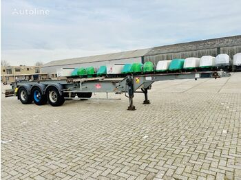 TROUILLET ADR Container chassis 20+30+40ft - Extanded - Полуприцеп-контейнеровоз/ Сменный кузов