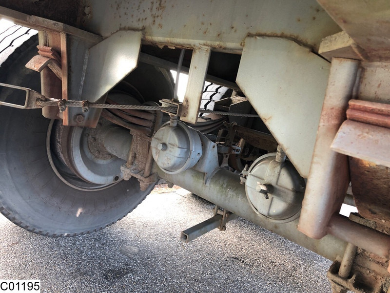 Полуприцеп бортовой/ Платформа ROBUSTE open laadbak Steel suspension: фото 5