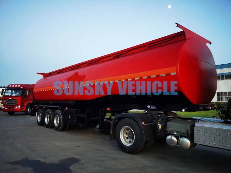 Новый Полуприцеп-цистерна для транспортировки топлива SUNSKY Fuel Tank Trailer: фото 3