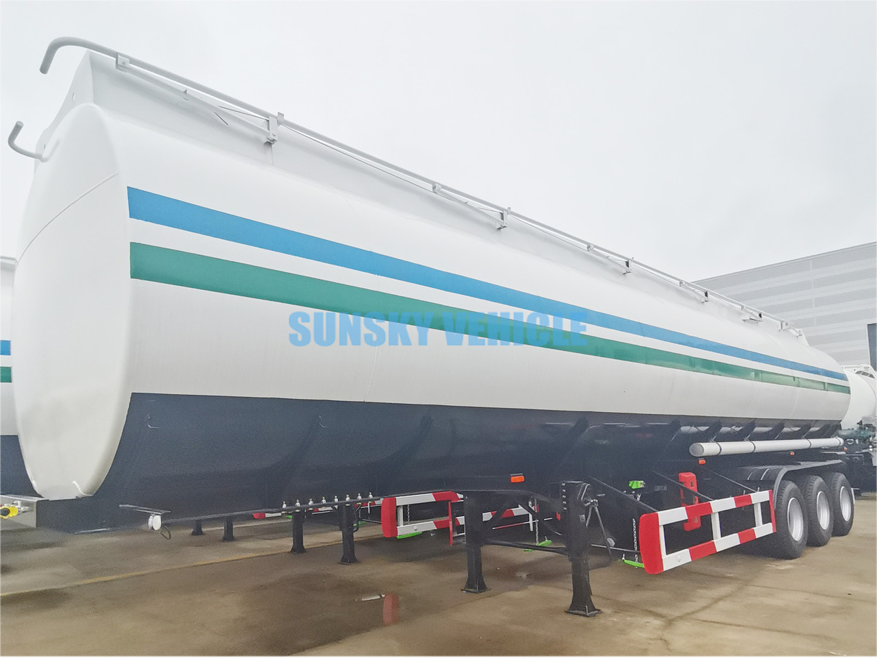 Новый Полуприцеп-цистерна для транспортировки топлива SUNSKY Fuel Tank Trailer: фото 16