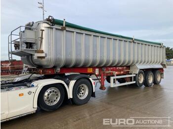 Самосвальный полуприцеп 2008 Fruehauf Tri Axle Bulk Tipping Trailer, Front Lift, Easy Sheet, (Plating Certificate Available)