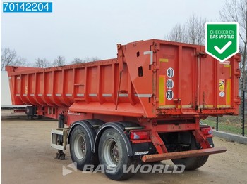 Netam-Fruehauf 19m3 Steel Tipper 2 axles SAF - Самосвальный полуприцеп