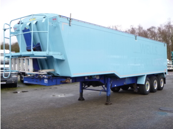 Weightlifter Tipper trailer alu 51.5 m3 + tarpaulin - Самосвальный полуприцеп