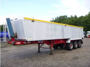 Weightlifter Tipper trailer alu / steel 30 m3 + tarpaulin - Самосвальный полуприцеп