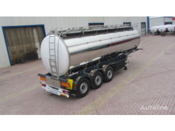 Новый Полуприцеп-цистерна для транспортировки топлива Serin Food Staff fuel tank semi trailer: фото 5