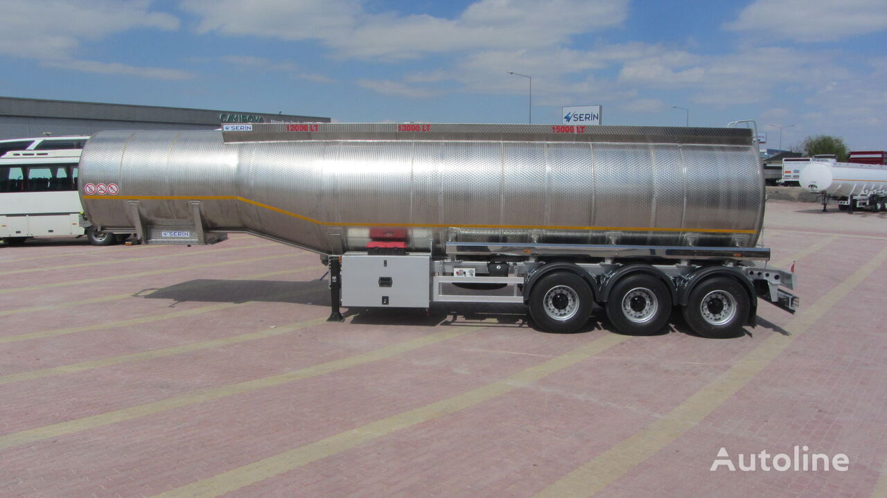 Новый Полуприцеп-цистерна для транспортировки топлива Serin Food Staff fuel tank semi trailer: фото 10