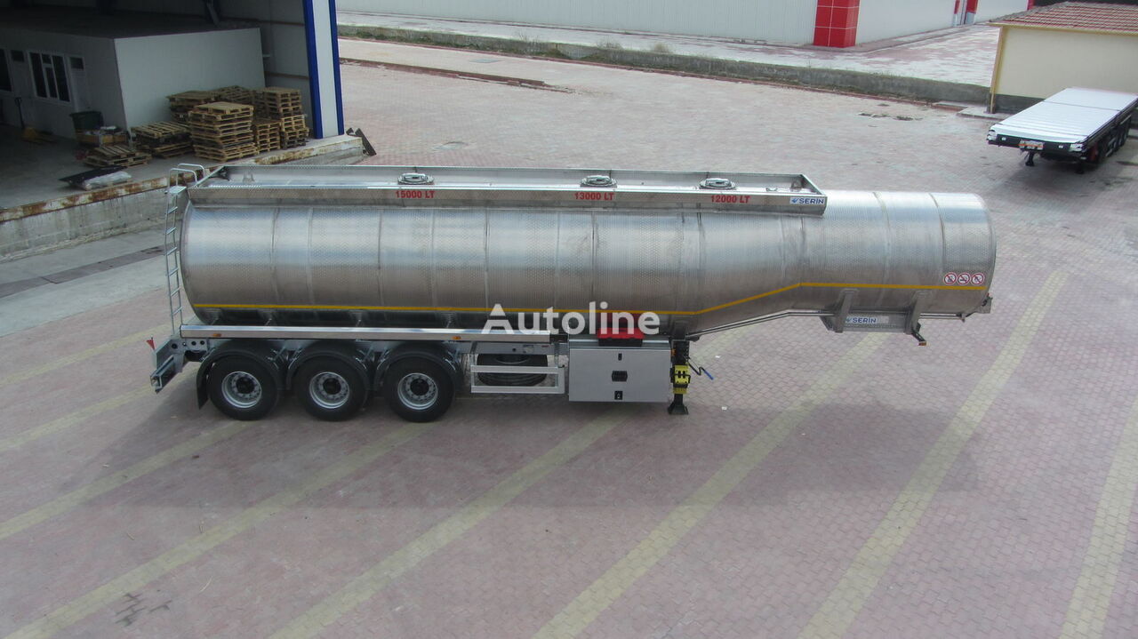 Новый Полуприцеп-цистерна для транспортировки топлива Serin Food Staff fuel tank semi trailer: фото 11