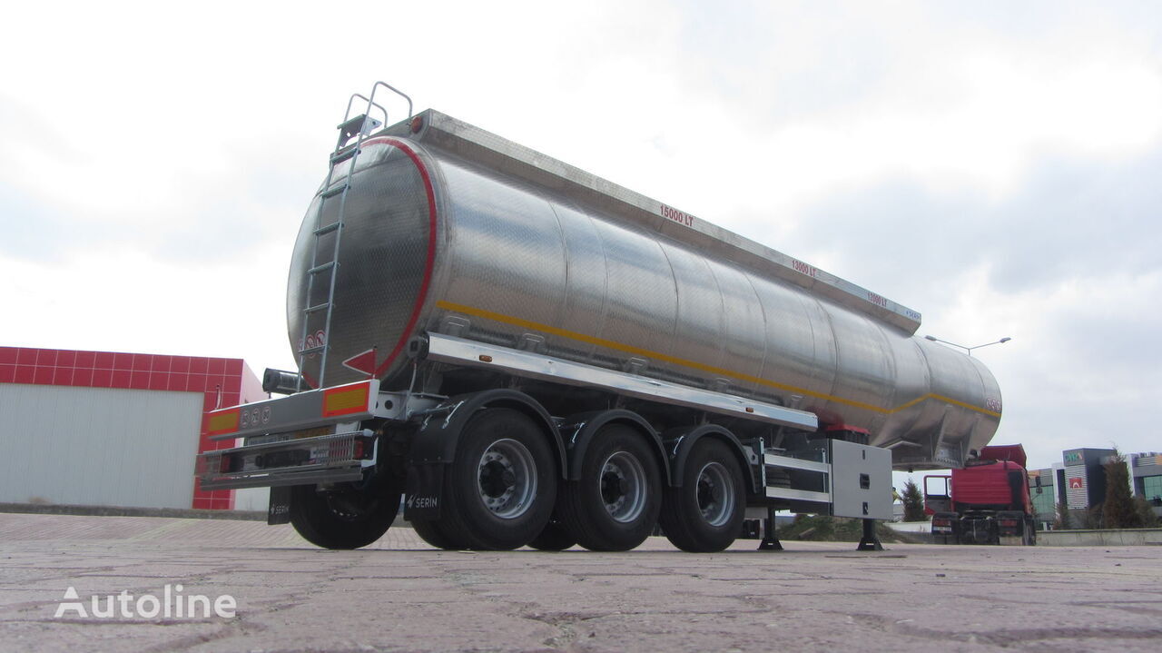 Новый Полуприцеп-цистерна для транспортировки топлива Serin Food Staff fuel tank semi trailer: фото 13
