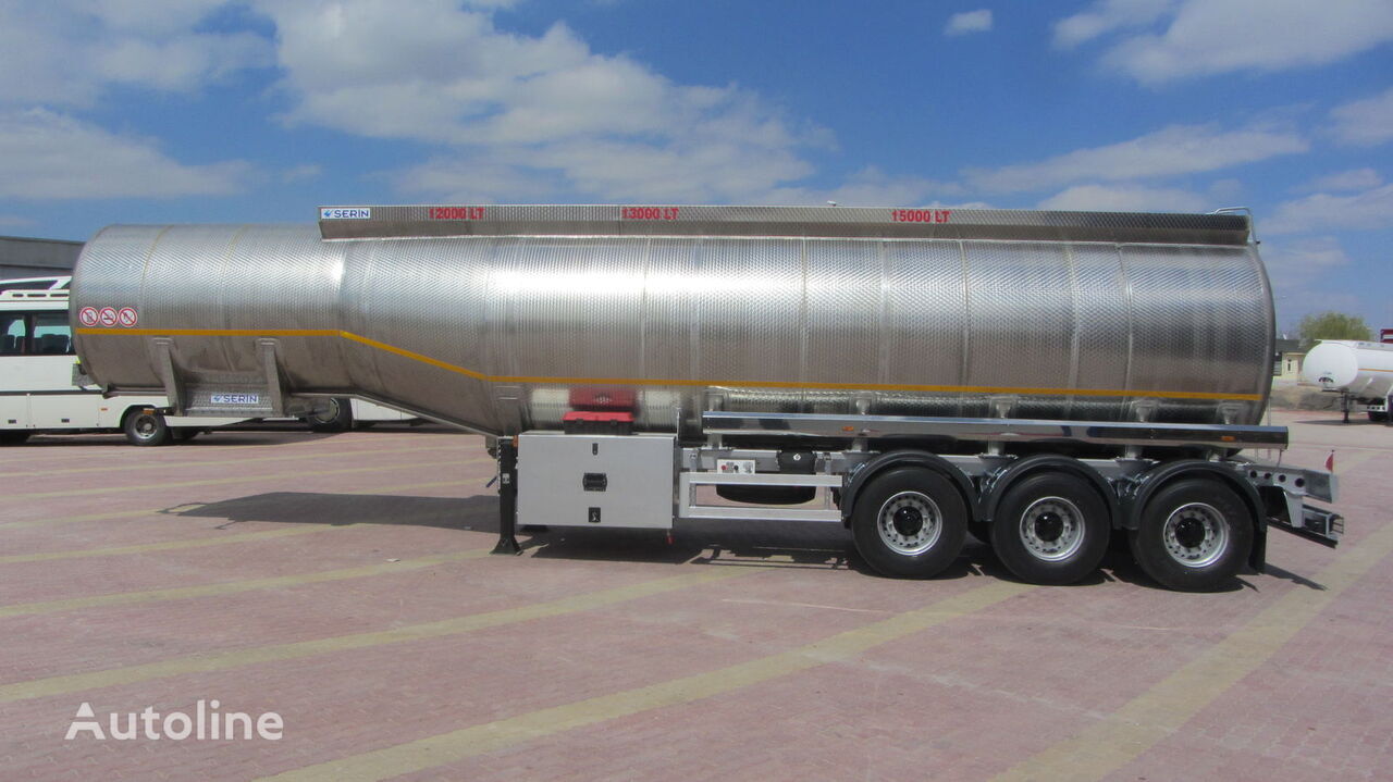 Новый Полуприцеп-цистерна для транспортировки топлива Serin Food Staff fuel tank semi trailer: фото 8