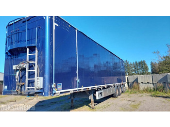  2012 Knapen K502 Walking floor tralle, med hydraulisk vegg og tak + låsing. EU OK før levering - Прицеп