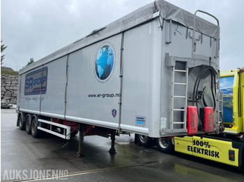  2017 Knapen K502 Walking floor tralle, NY EU - med hydraulisk vegg og tak + låsing - Tillatt totalvekt: 45000 kg. - Прицеп